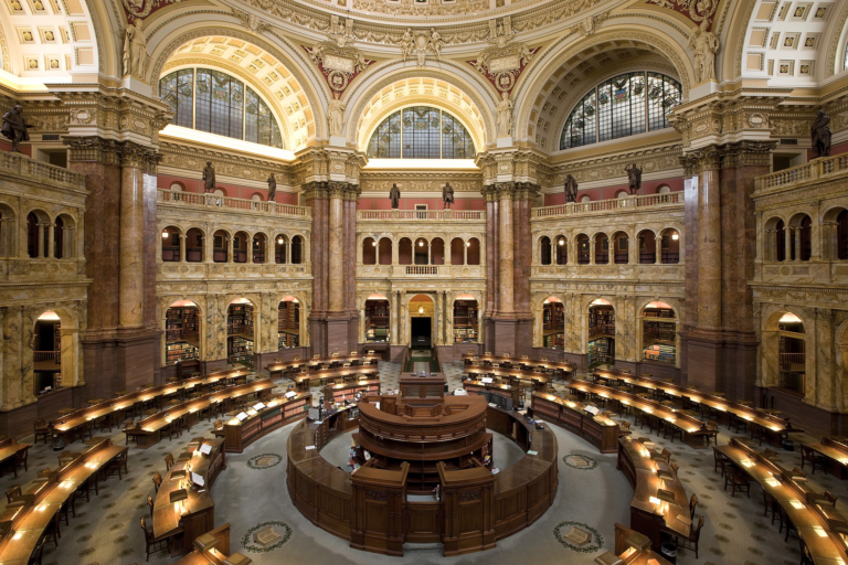 Library of Congress and the Top Treasures of the United States of America